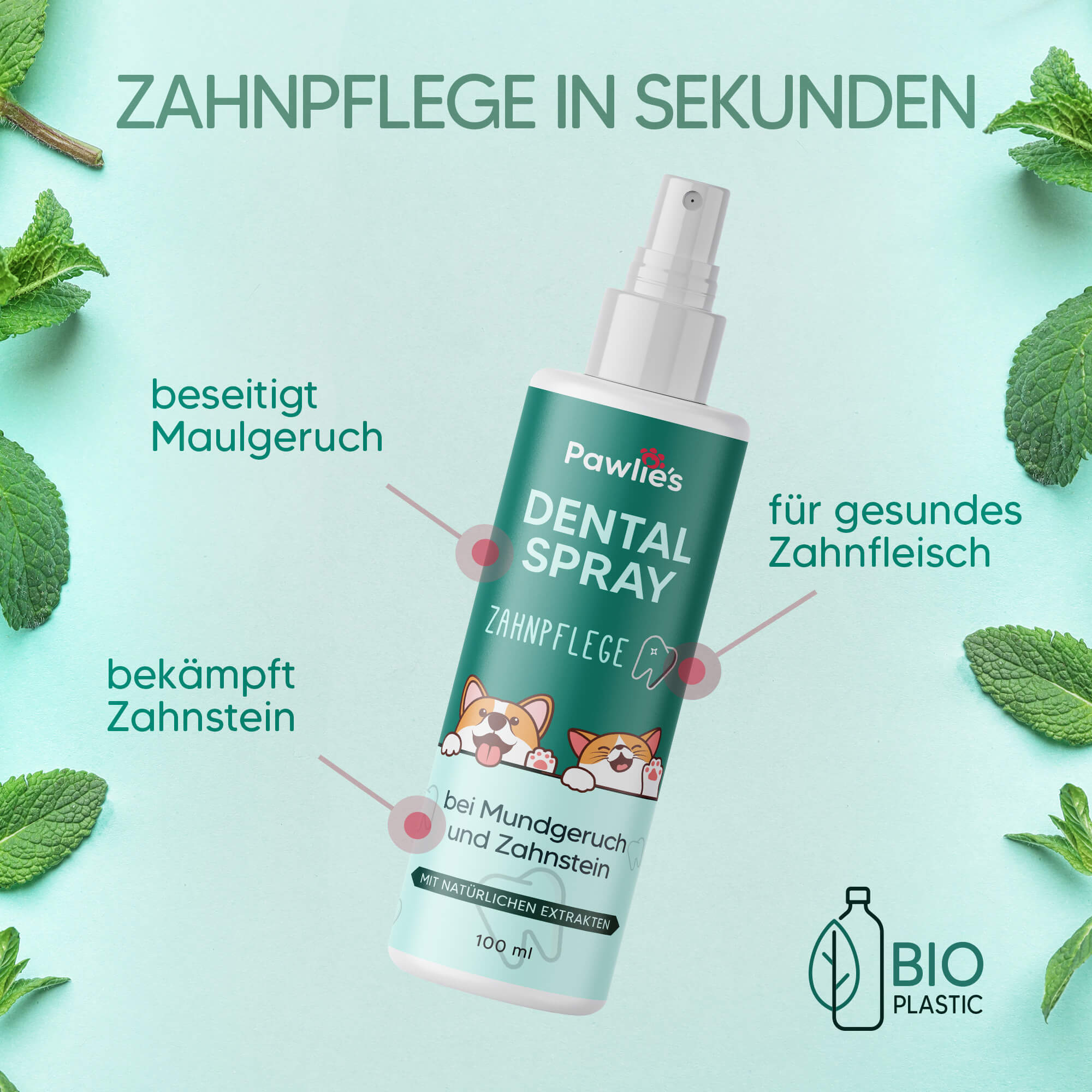 Pawlie's Zahnpflege Pawlie's Dentalspray Zahnpflege