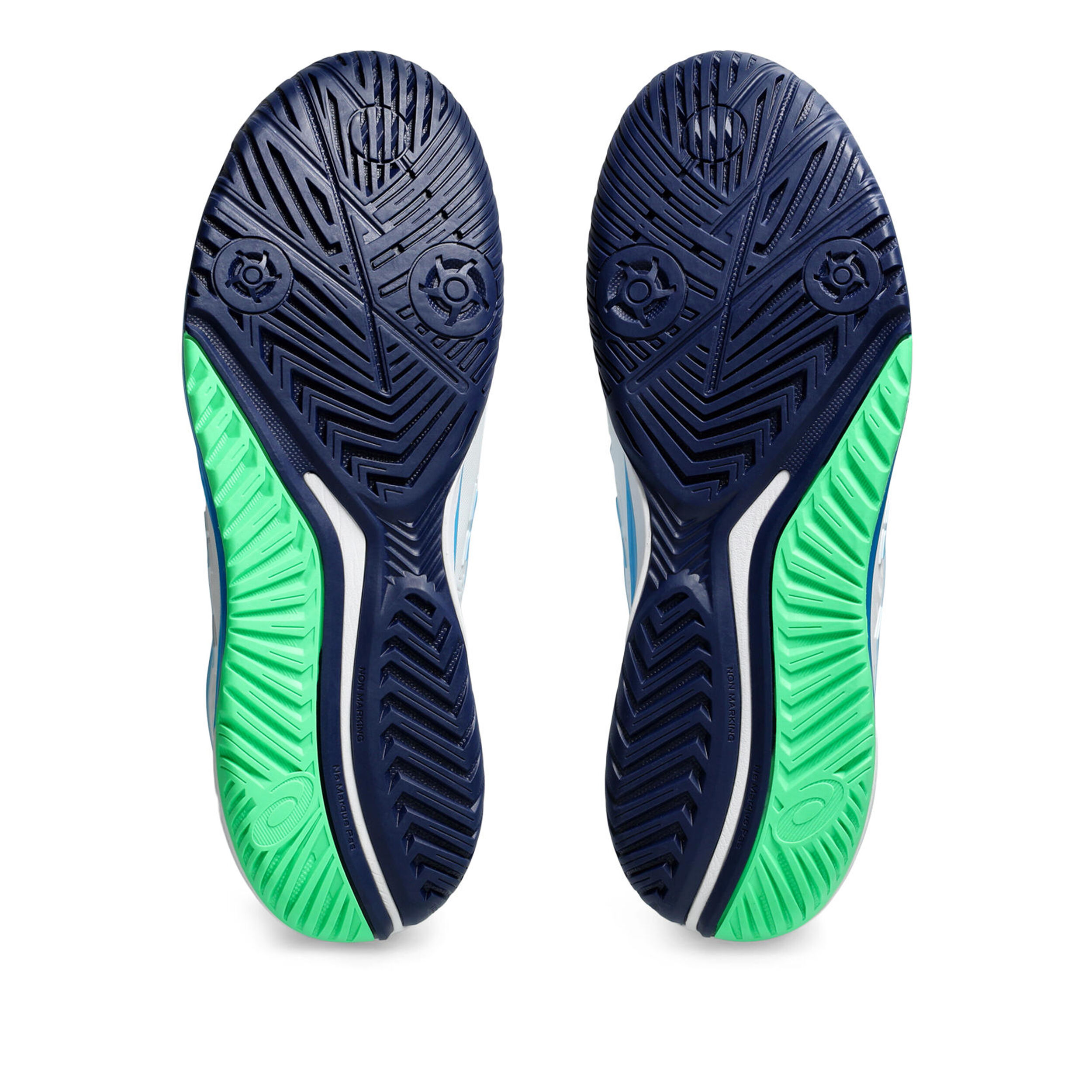 Gel-Resolution 9 Allcourtschuh Herren - Blau, Weiß