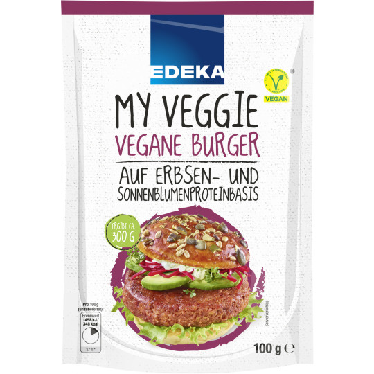 EDEKA My Veggie Vegane Burger 100G