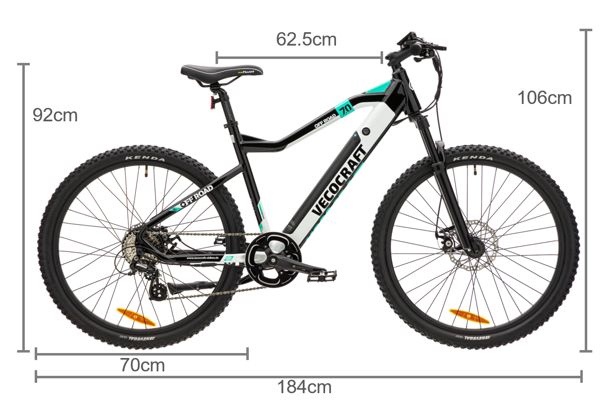 Verocraft VECOCRAFT Offroad E-Mountainbike