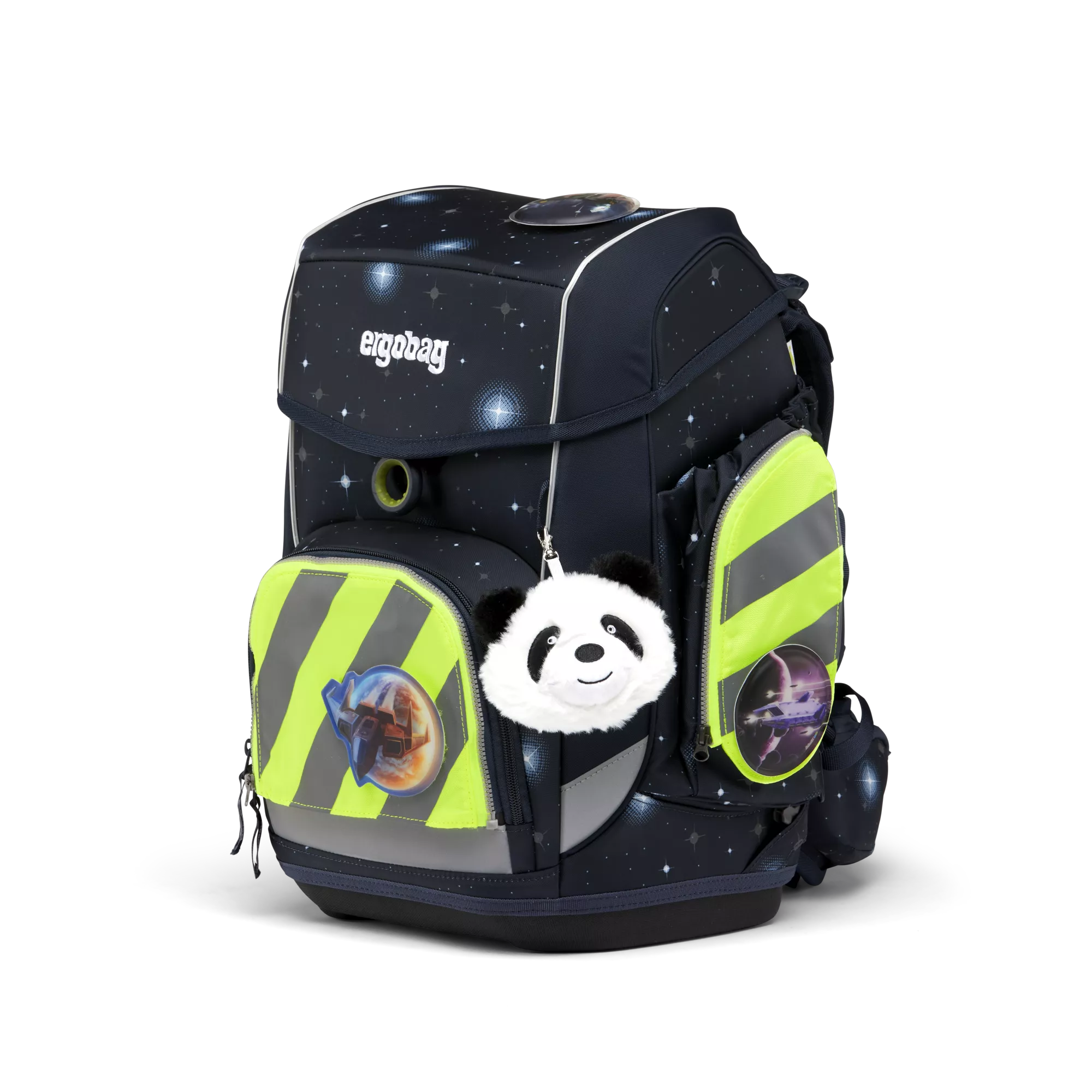 ergobag Zip-Set mit Reflektorstreifen Gelb