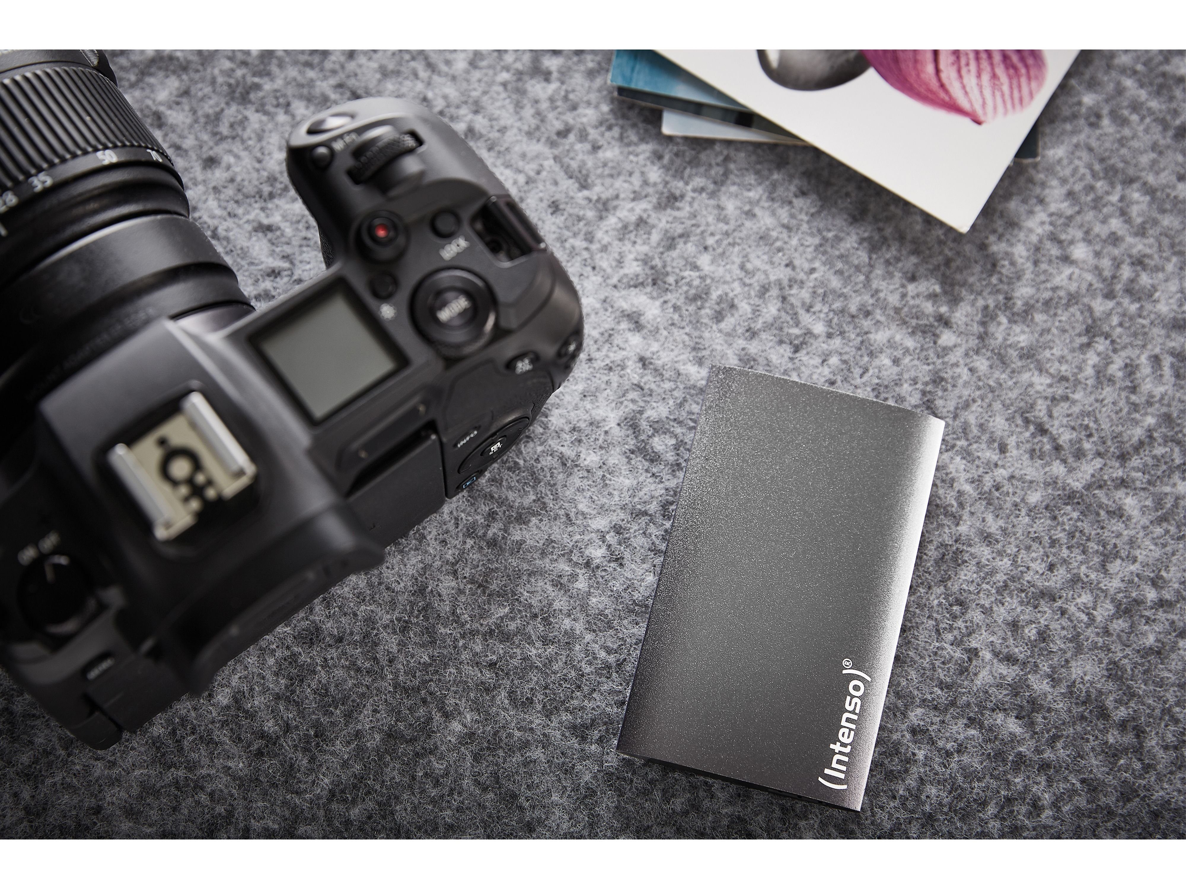 Intenso INTENSO Externe SSD Premium, 2 TB, anthrazit externe SSD