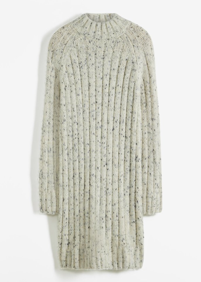 Strickkleid mit Wollanteil