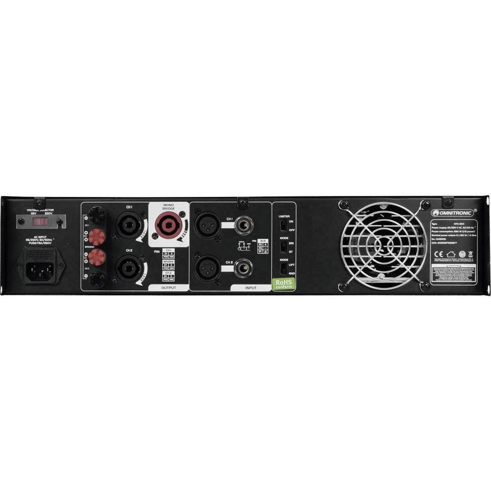 Omnitronic Endstufe Verstärker