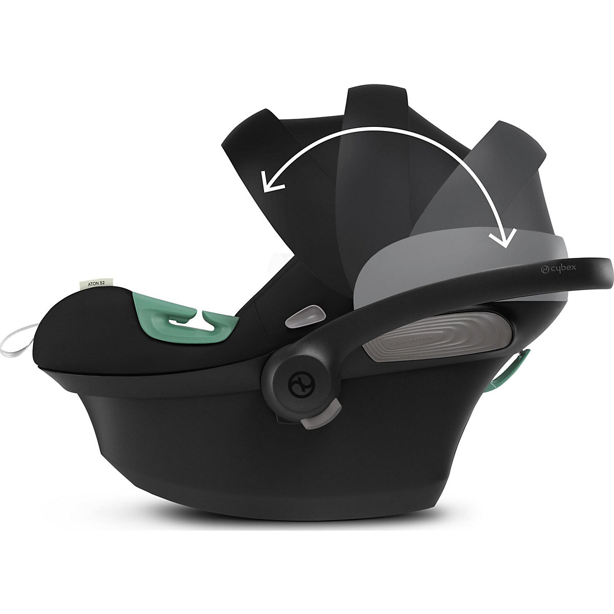 Babyschale ATON S2 i-Size, Moon Black