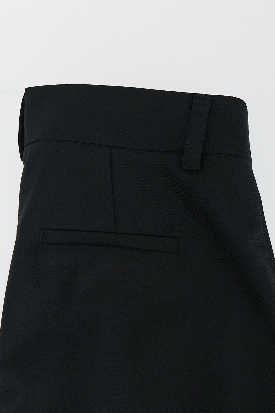 Low waist petite trousers