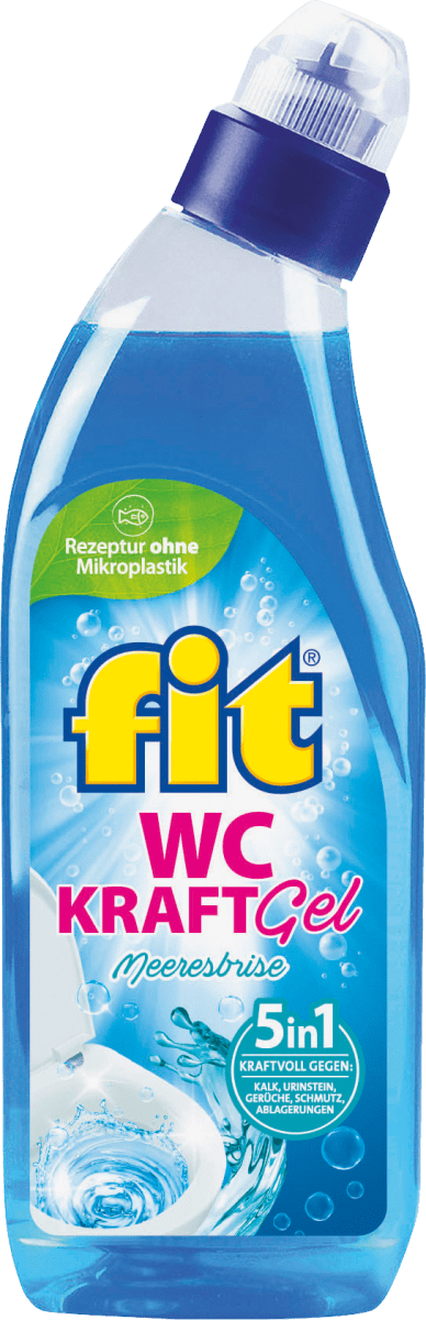 WC-Reiniger Kraftgel 5in1 Meeresbrise, 750 ml