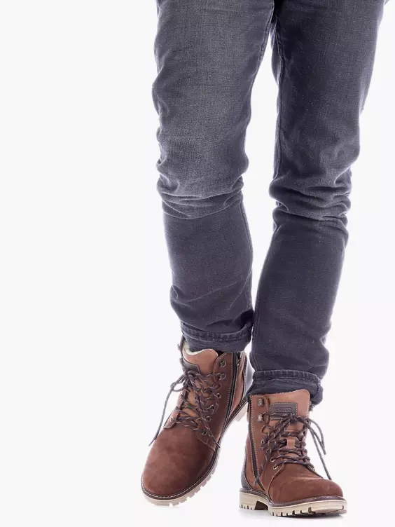 Rieker Herren Schnürstiefel