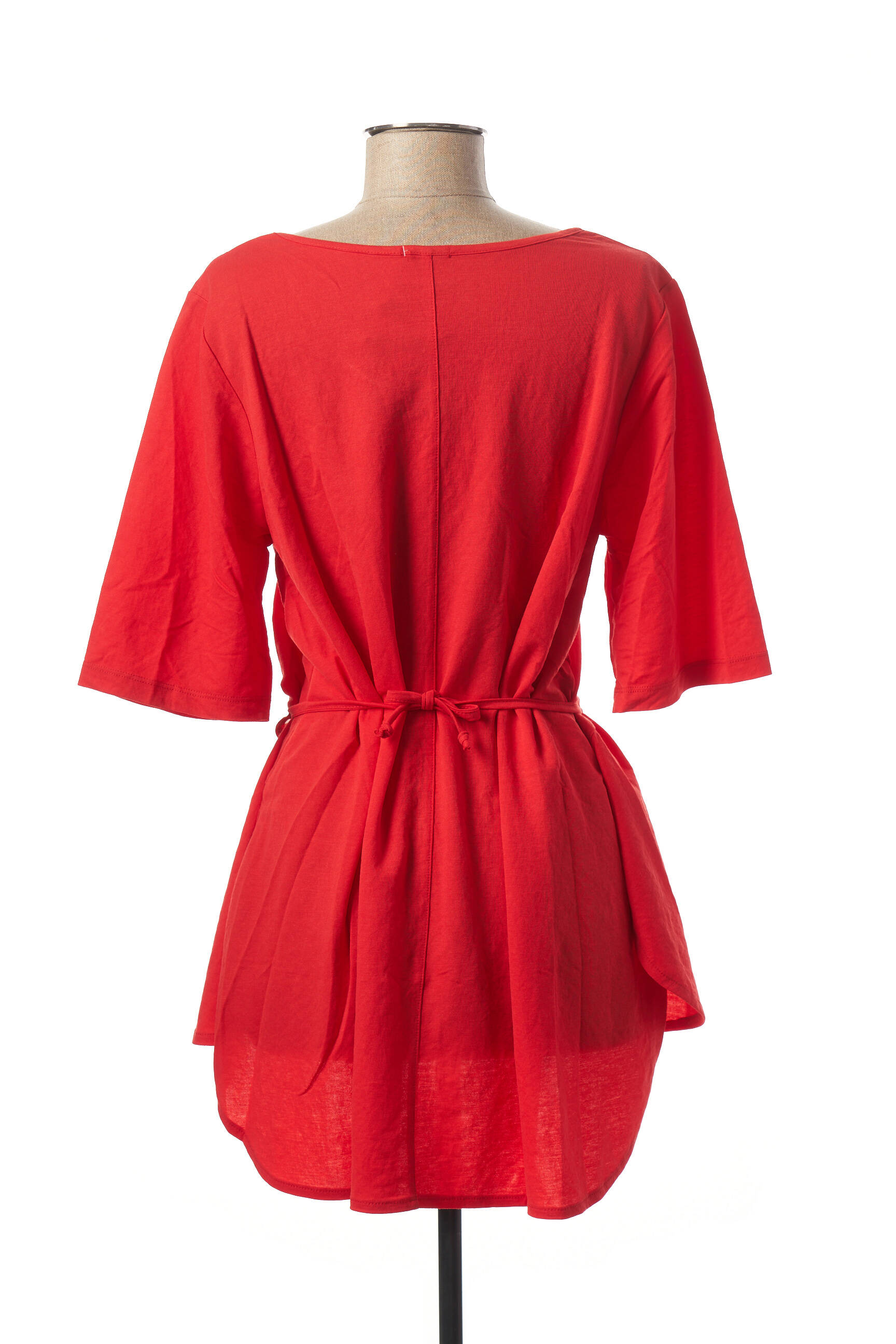 G Oze Tuniquemanchelongue Femme couleur rouge