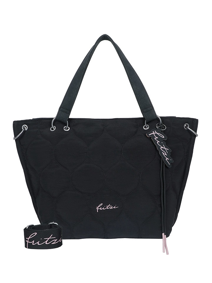 Fritzi aus Preußen Shopper in Schwarz - (B)47 x (H)35 x (T)12,5 cm günstig kaufen onesize
