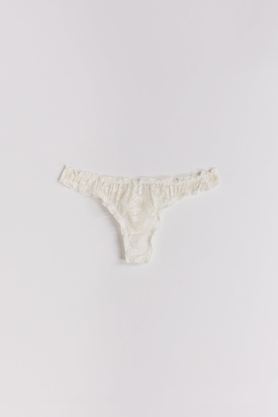 3-pack frill lace string