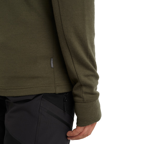 M QUANTUM III LS ZIP HOOD Herren - Wolljacke