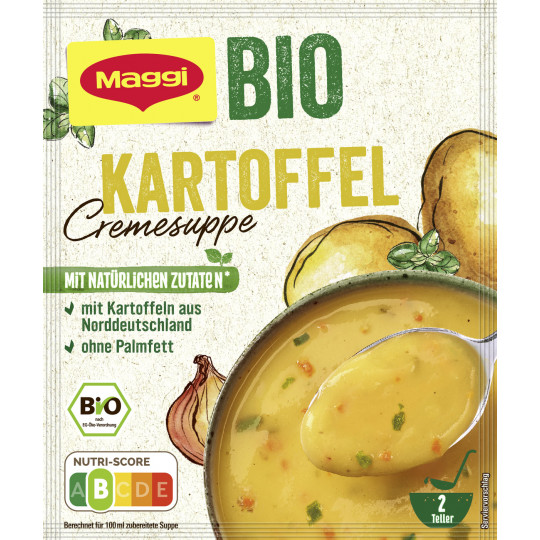 Bio Maggi Kartoffel Cremesuppe für 500ml