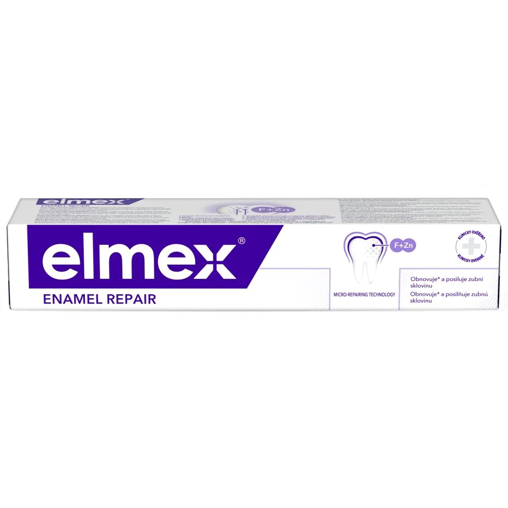 „Elmex Opti-Namel“ kasdienė dantų pasta, atkurianti atkuriamąją funkciją