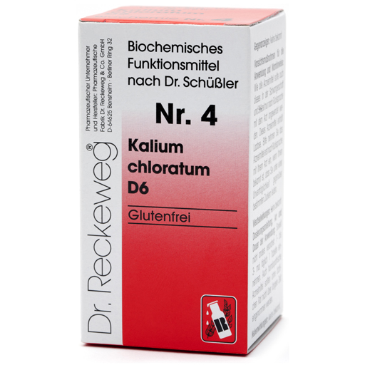 BIOCHEMIE 4 Kalium chloratum D 6 Tabletten  200 St  Tabletten