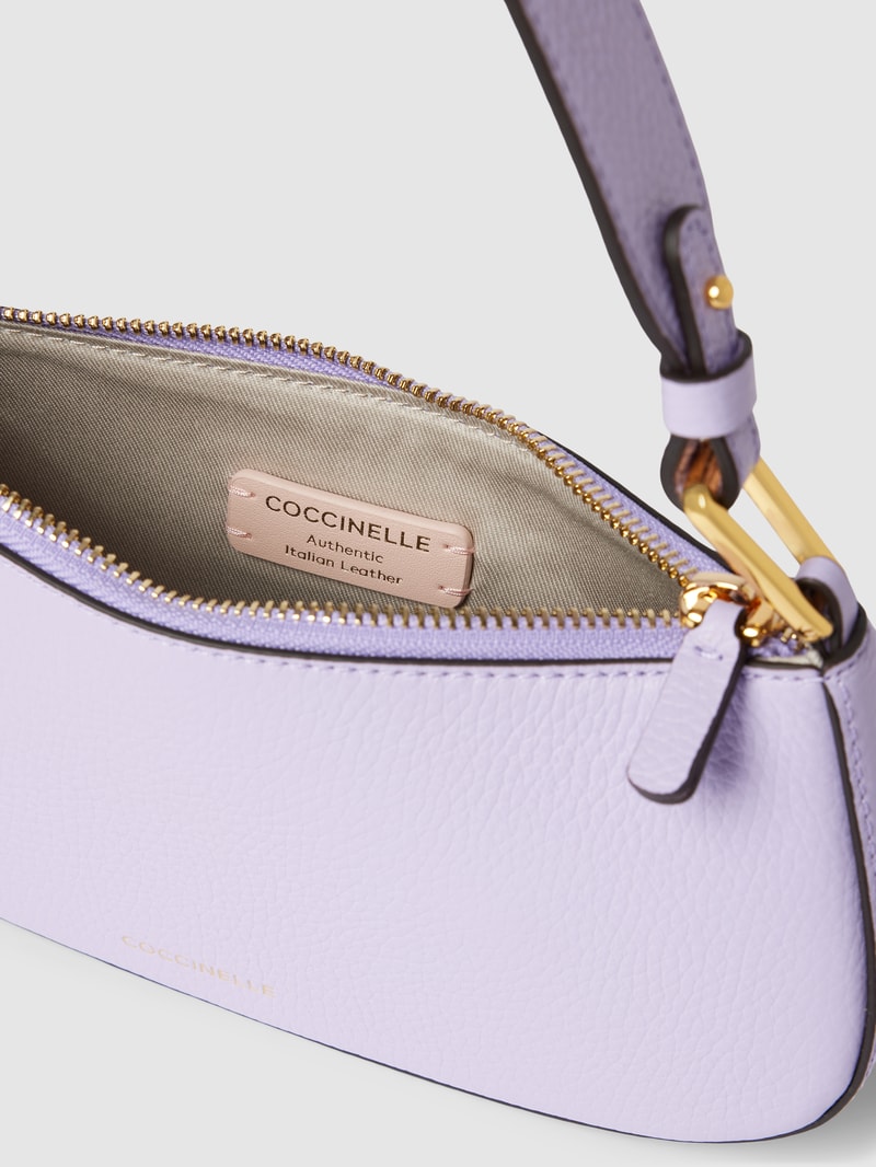 Handtasche mit Strukturmuster Modell 'MERVEILLE' in lavendel