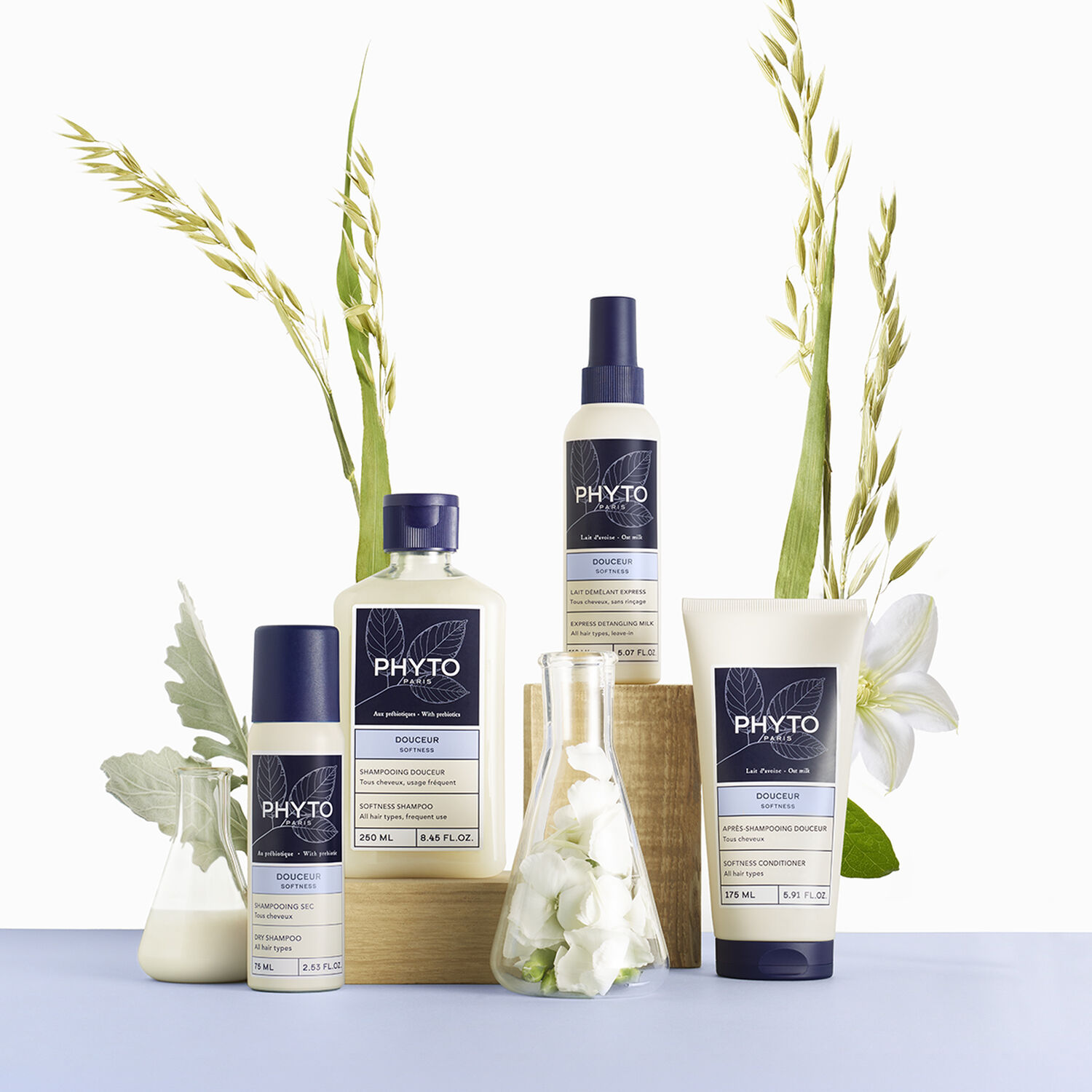 Phyto Douceur Shampooing - Tous Types de Cheveux