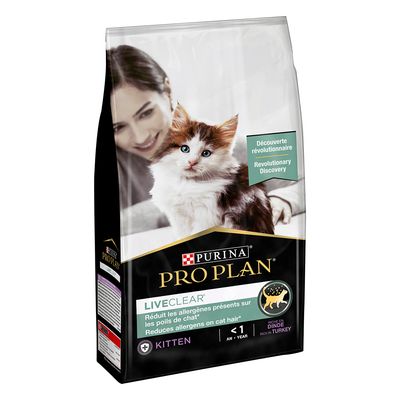PURINA PRO PLAN LiveClear Kitten Truthahn
