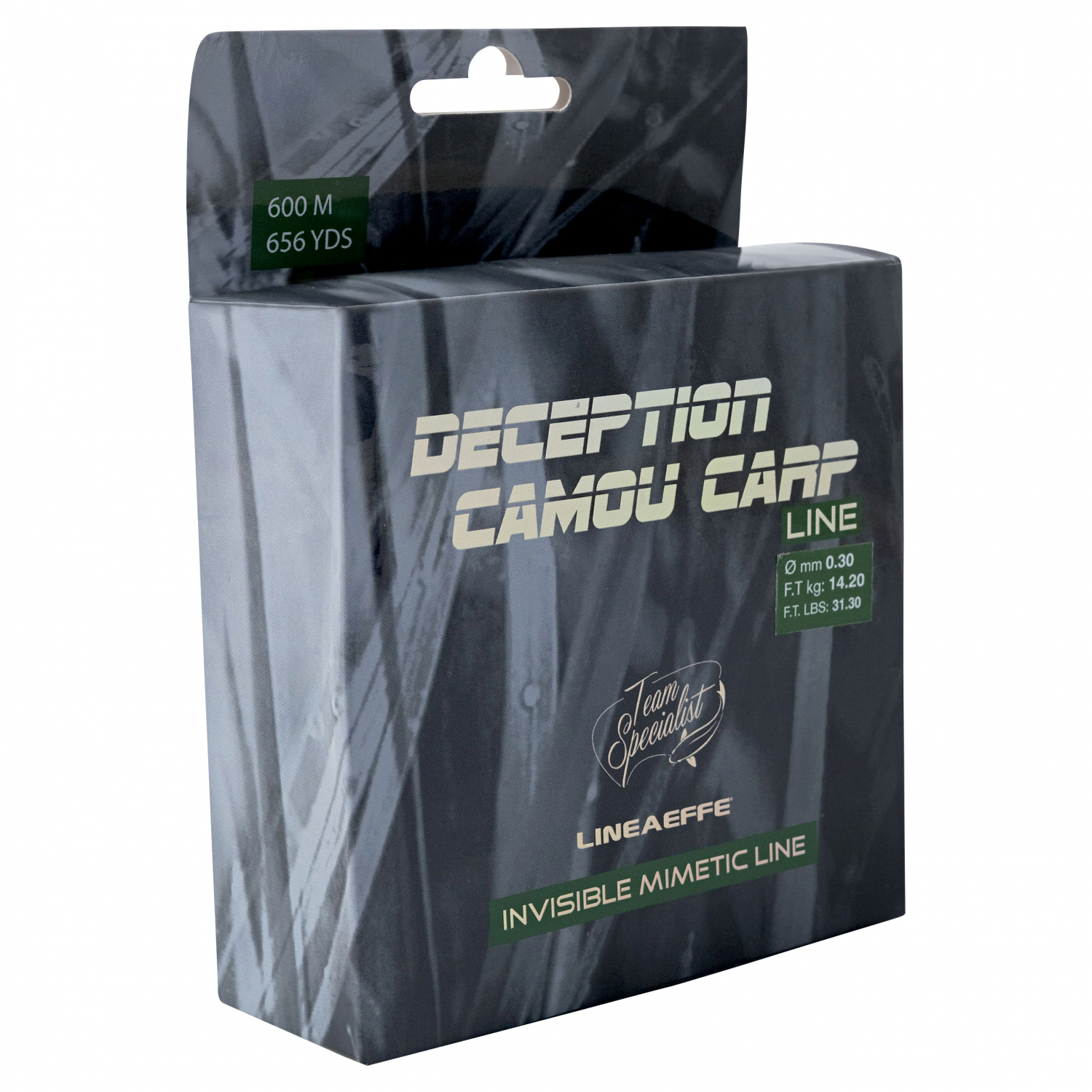 Lineaeffe Angelschnur TS Deception (camouflage, 600 m)
