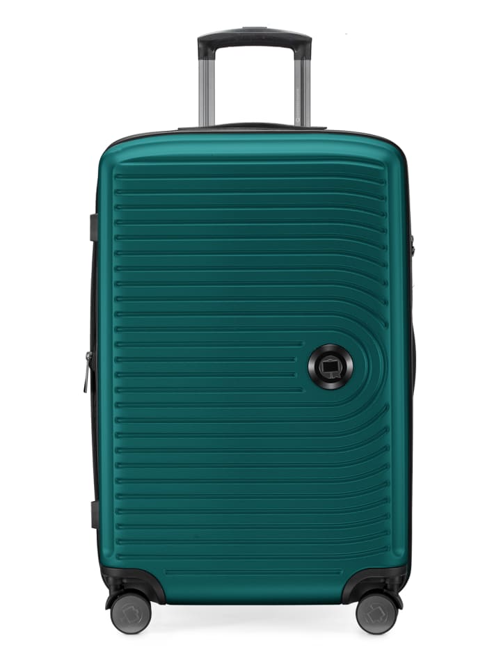 Hauptstadtkoffer Mitte - Mittelgroßer Hartschalenkoffer Koffer TSA, 68cm 88 L in Türkis günstig kaufen M