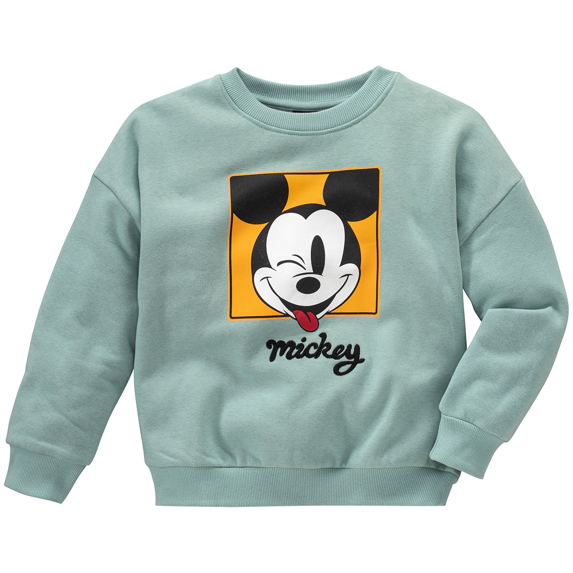 Micky Maus Sweatshirt mit großem Print