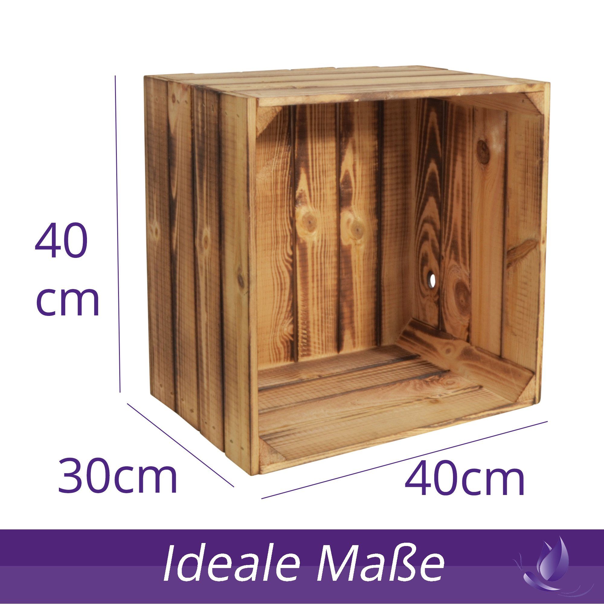 CHICCIE Weinregal Weinregal Wino Set aus Holz - Geflammt Komboset Wandregal Flaschenrega, 3-tlg.