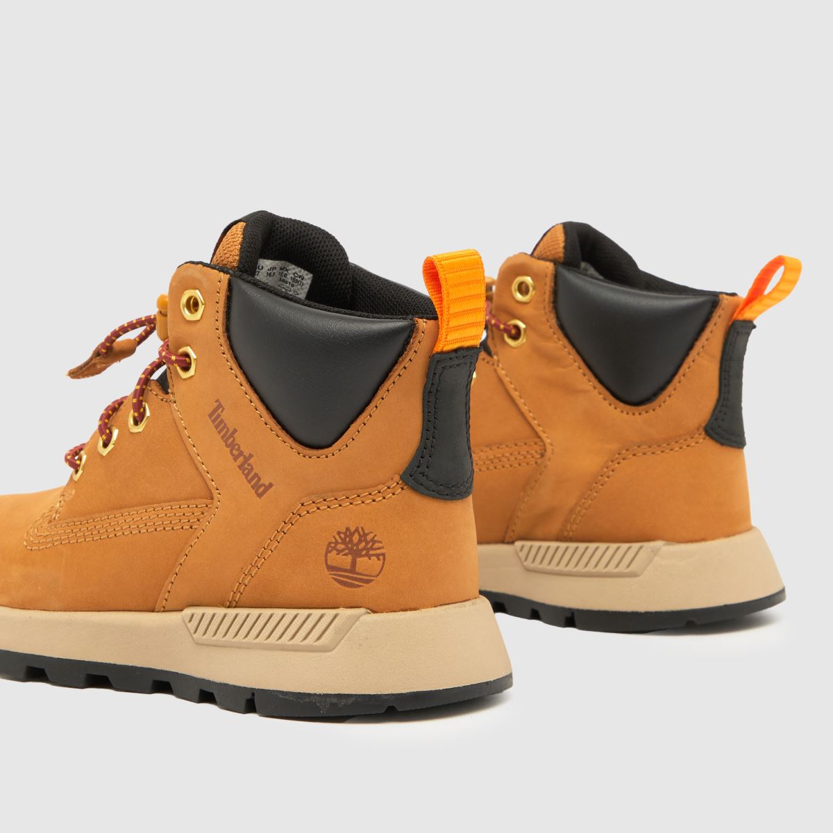 Timberland bruna och svarta Killington Chukka-stövlar för småbarn