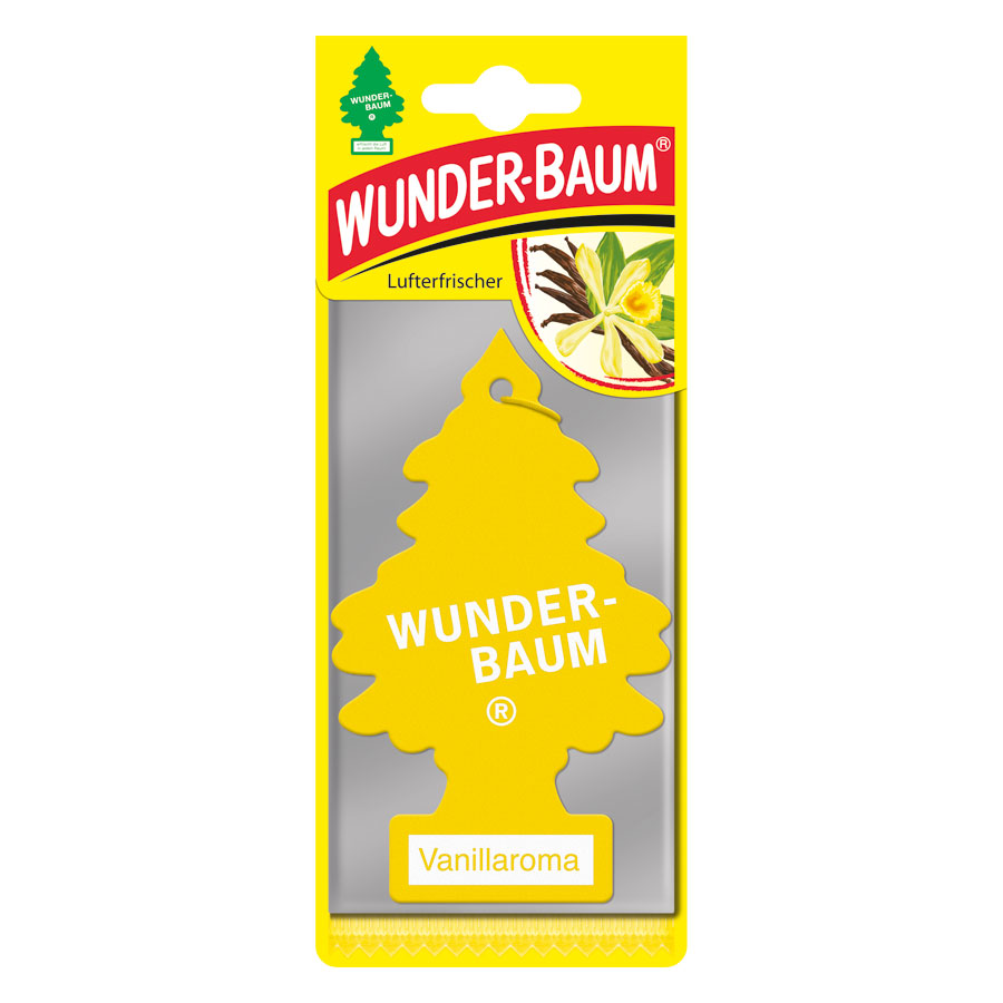 WUNDER-BAUM® Lufterfrischer "Vanille", 1 Stück - ATU