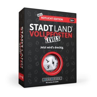 Stadt Land Vollpfosten - Levels: Rotlicht Edition - 