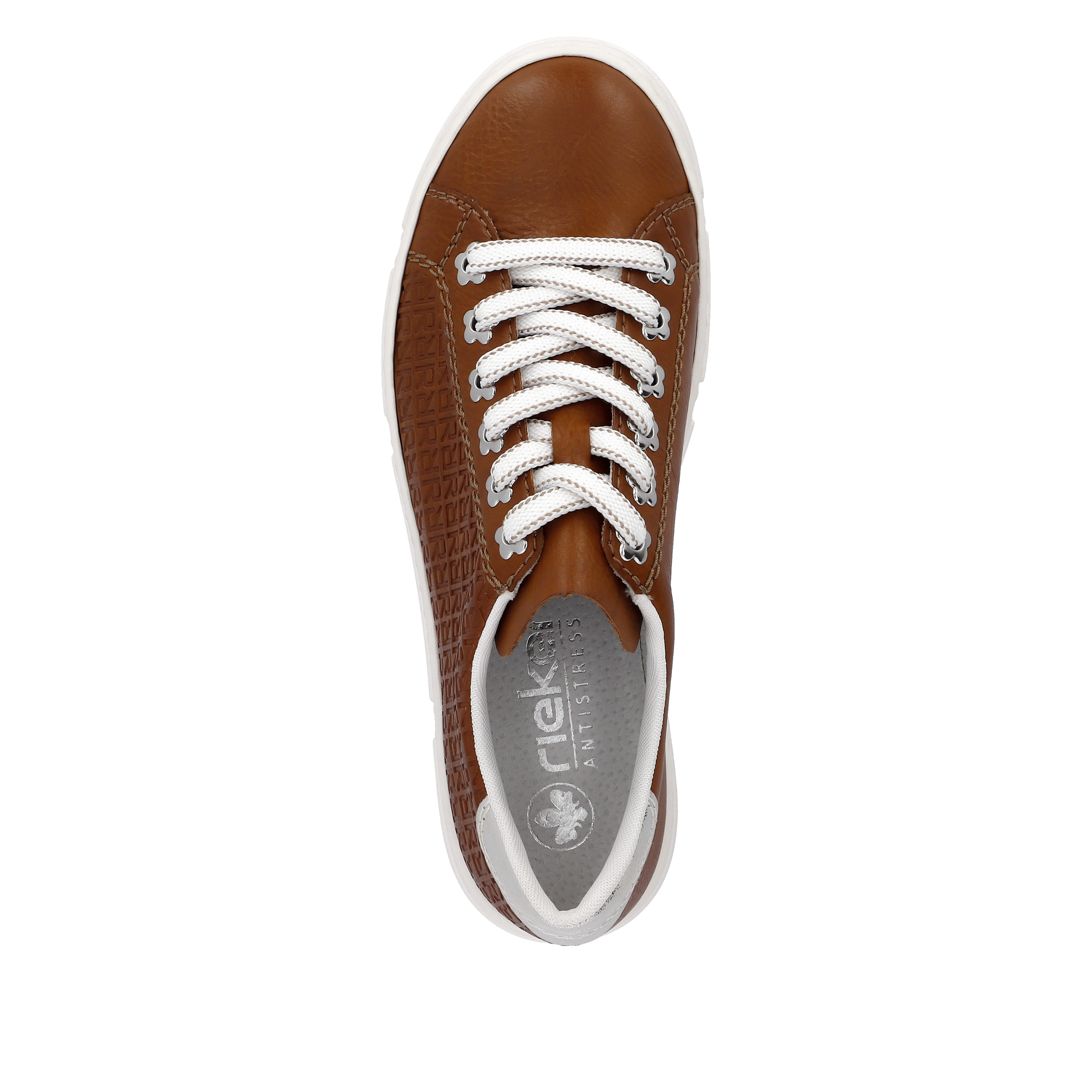 Rieker Damen Sneaker Low holzbraun