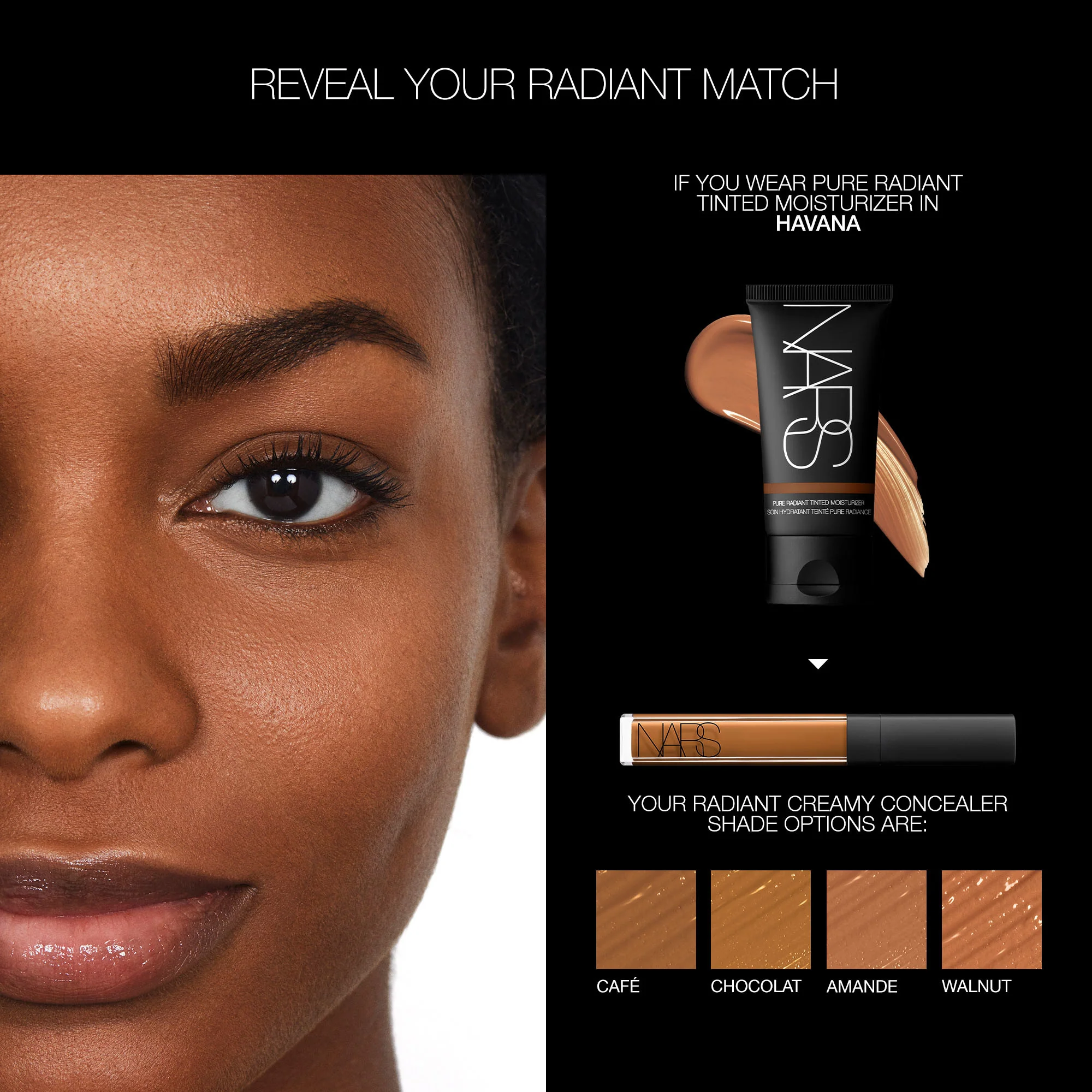 PURE RADIANT TINTED MOISTURIZER SPF30/PA+++ - Base cremosa, Creme facial hidratante com cor