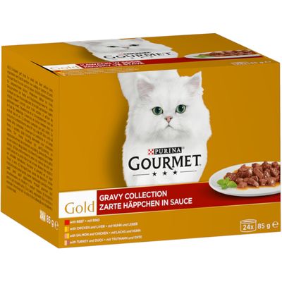 Jumbopack Gourmet Gold Zarte Häppchen 96 x 85 g