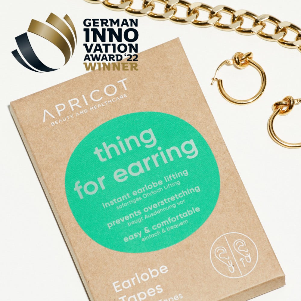 APRICOT Earlobe Tapes 60 Stück