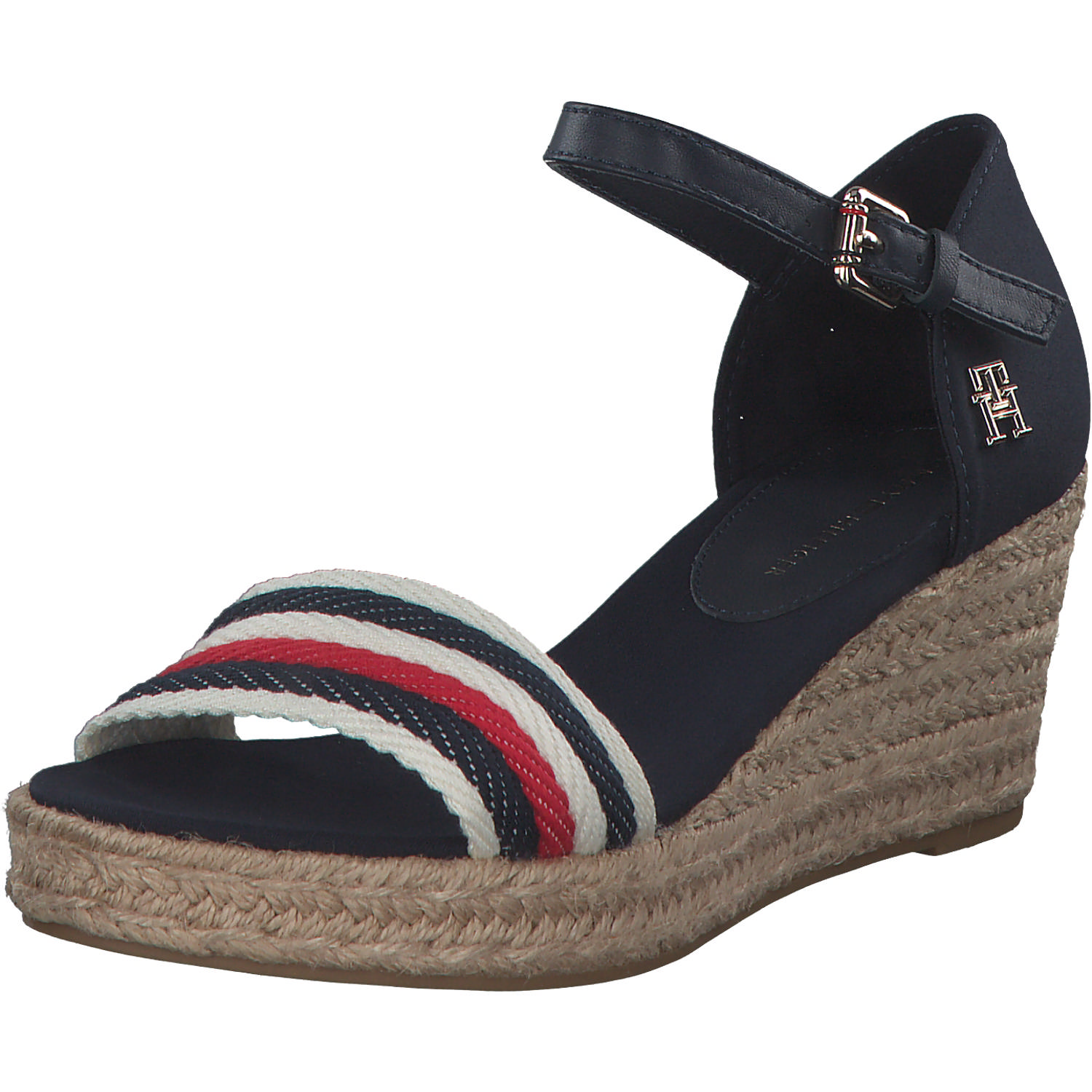 Tommy Hilfiger FW0FW07078, Sandaletten, Damen, space blue
