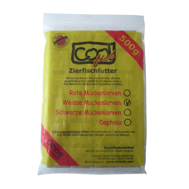 Cool Fish Frostfutter Cool Fish Weiße Mückenlarve Schoko 7 x 500 g