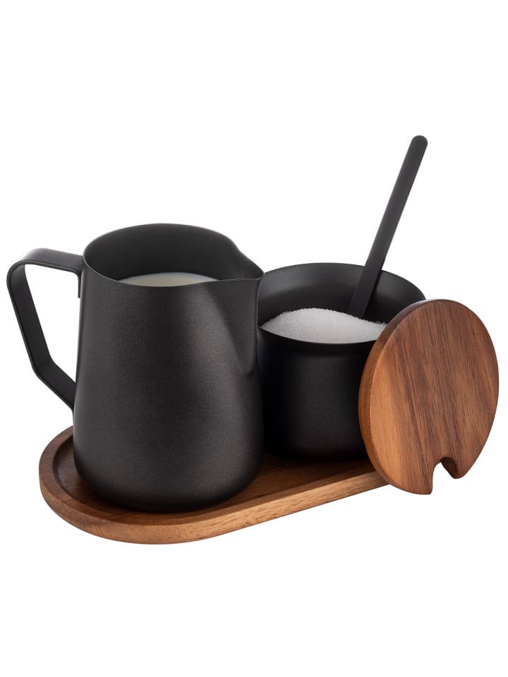 APS Milch- und Zucker-Set in Schwarz/ Braun   günstig kaufen onesize