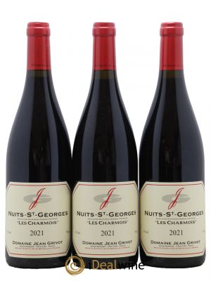 Nuits Saint-Georges Les Charmois Jean Grivot  2021 - Lot de 3 Bouteilles
