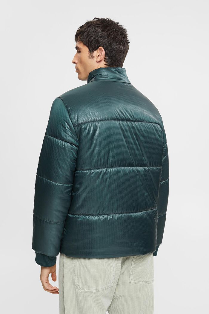 Gemusterte Pufferjacke