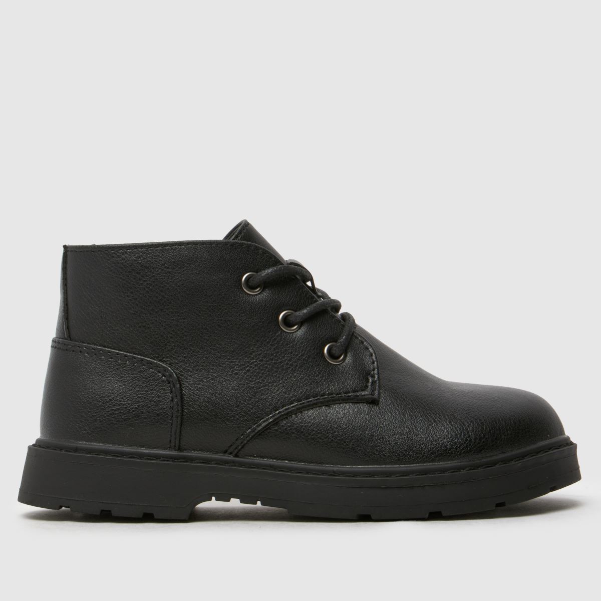 Schuh svarta Colton mini chukka pojkar junior stövlar