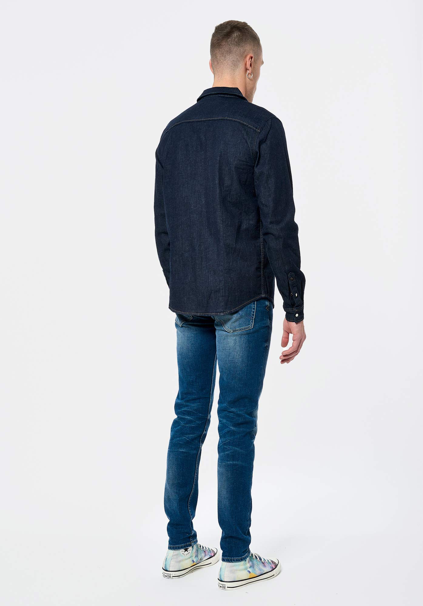 DIEGO  Chemise en jean brut Homme