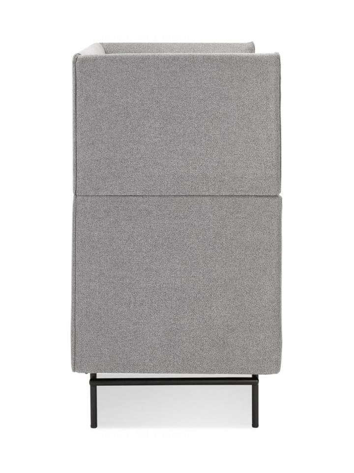 KADIMA DESIGN Rechtes Sofa aus Textil in Grau | Minimalistisch Modern in Grau günstig kaufen onesize