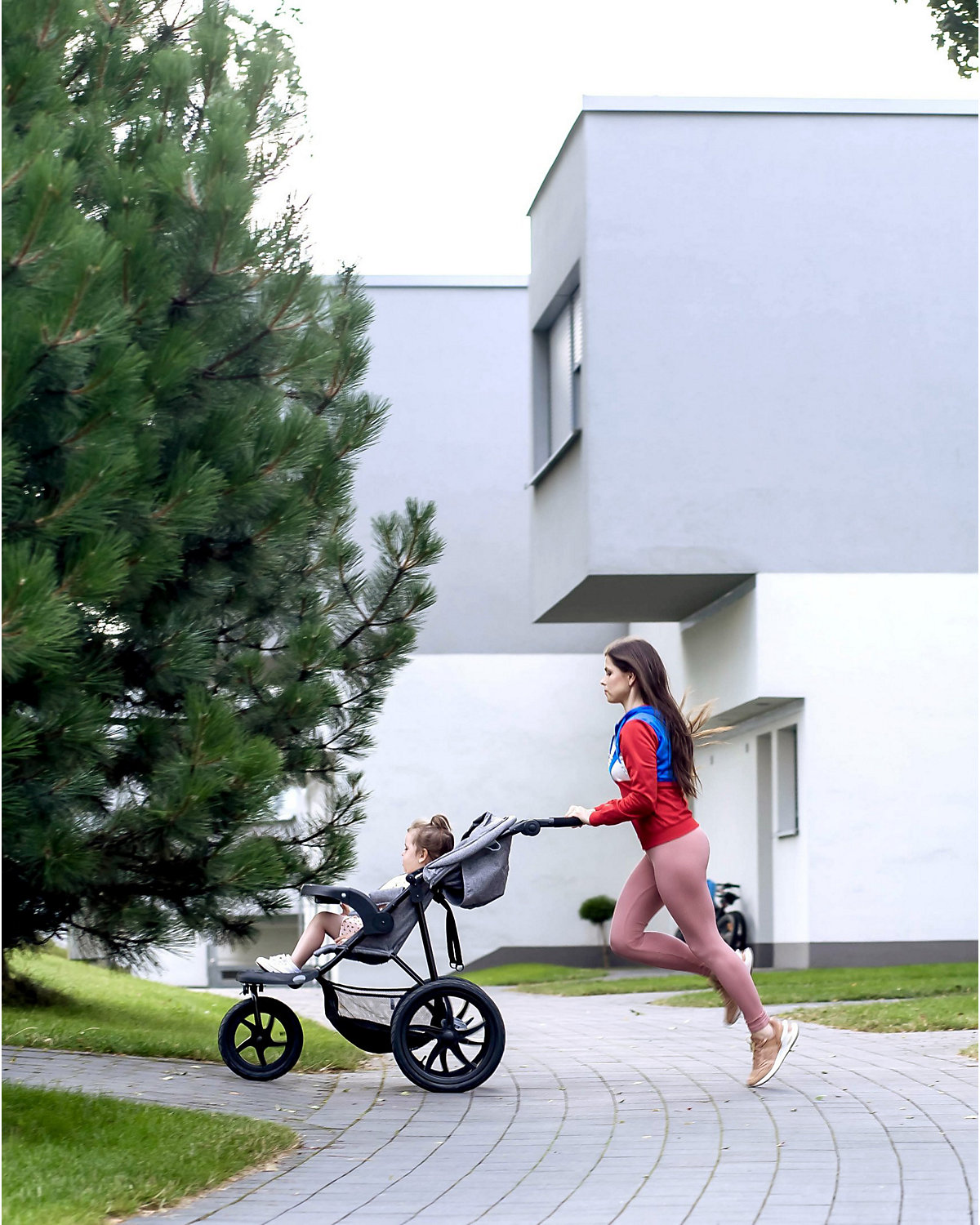 Kinderwagen Buggy für Jogging, bis ca. 15kg