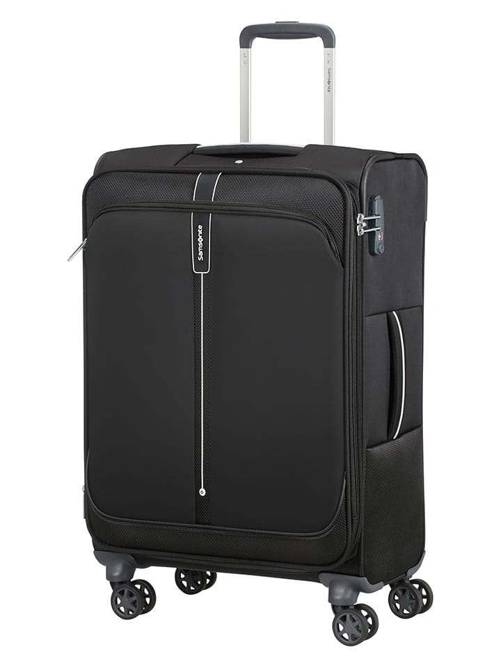 Samsonite Softcase-Trolley in Schwarz - (B)44 x (H)66 x (T)28 cm günstig kaufen onesize