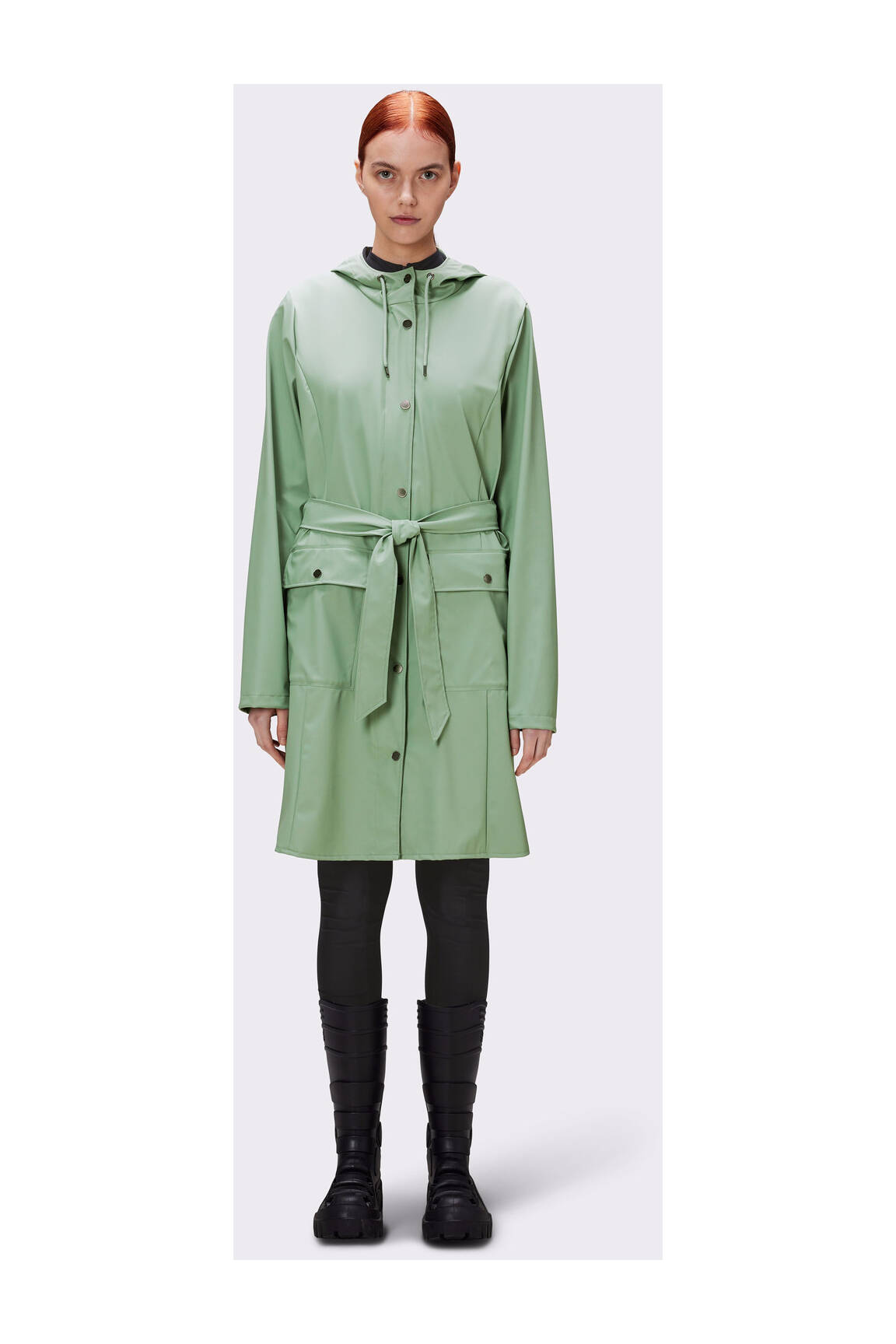 Rains Impermeables Trenchs Femme couleur bleu