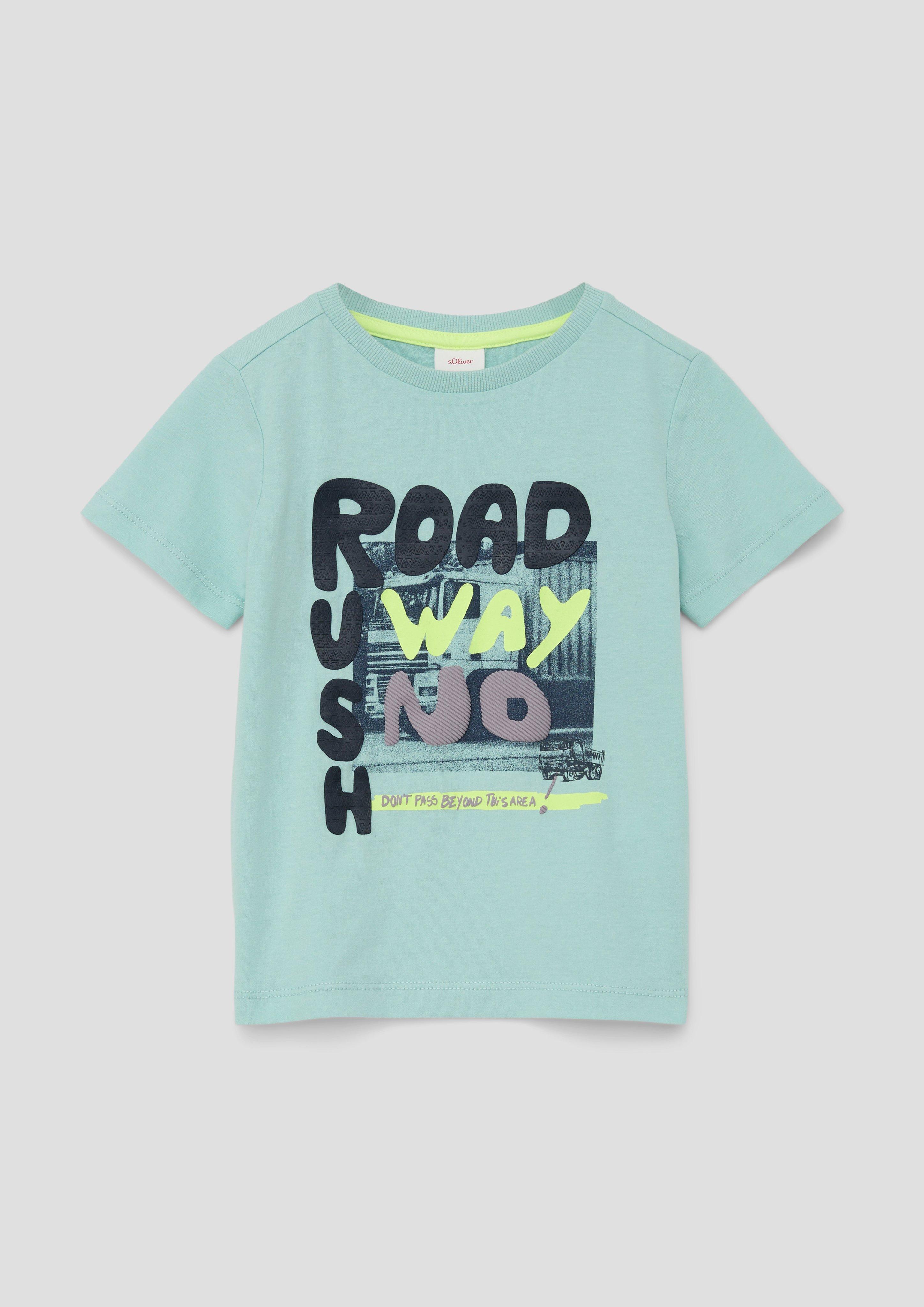 T-Shirt mit Frontprint  2140420-6068