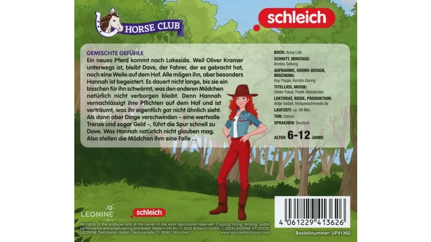 Schleich Horse Club CD 27