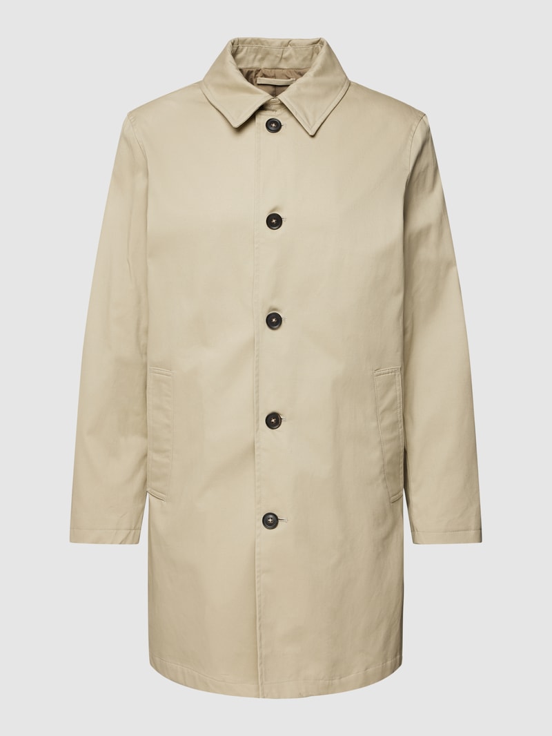 Mantel mit Umlegekragen Modell 'Parka chayton' in beige