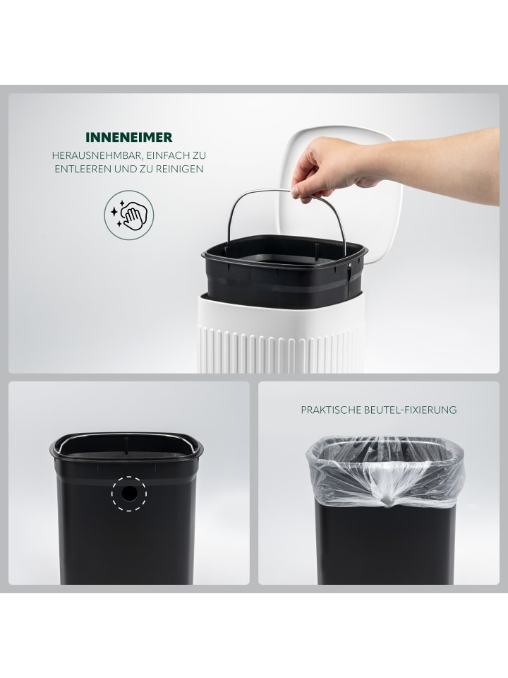 eluno Treteimer Küchenmülleimer 9 Liter günstig kaufen onesize