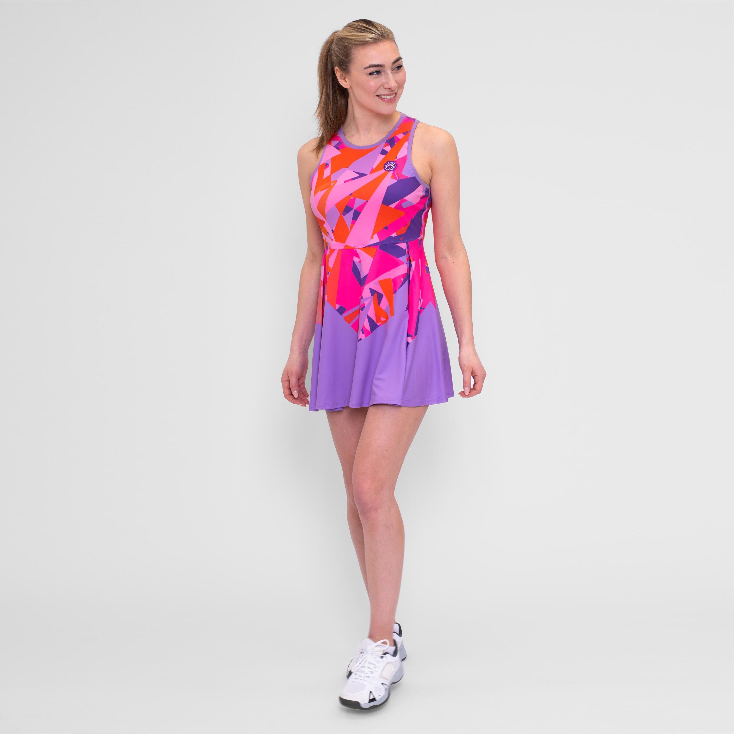 Spike Kleid Damen - Pink, Lila