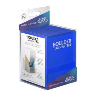 Ultimate Guard Boulder Deck Case 100+ Standard Size Sapphire